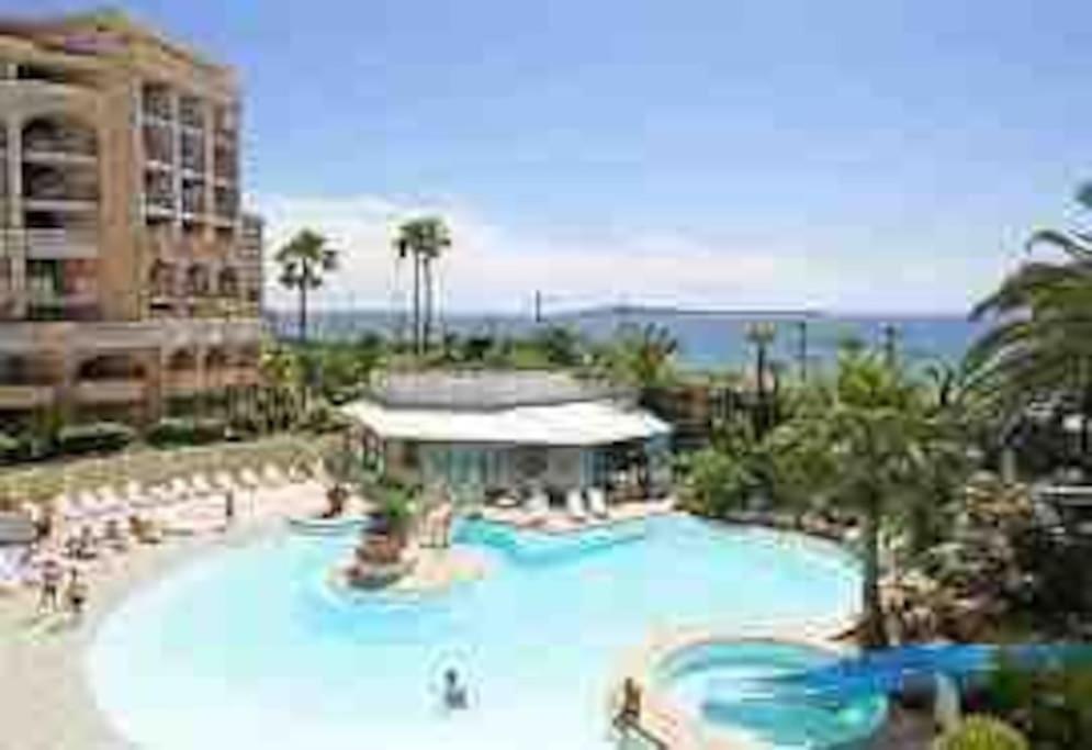 Bord De Mer, Terrasse, Tout A Pieds Cannes Eksteriør bilde