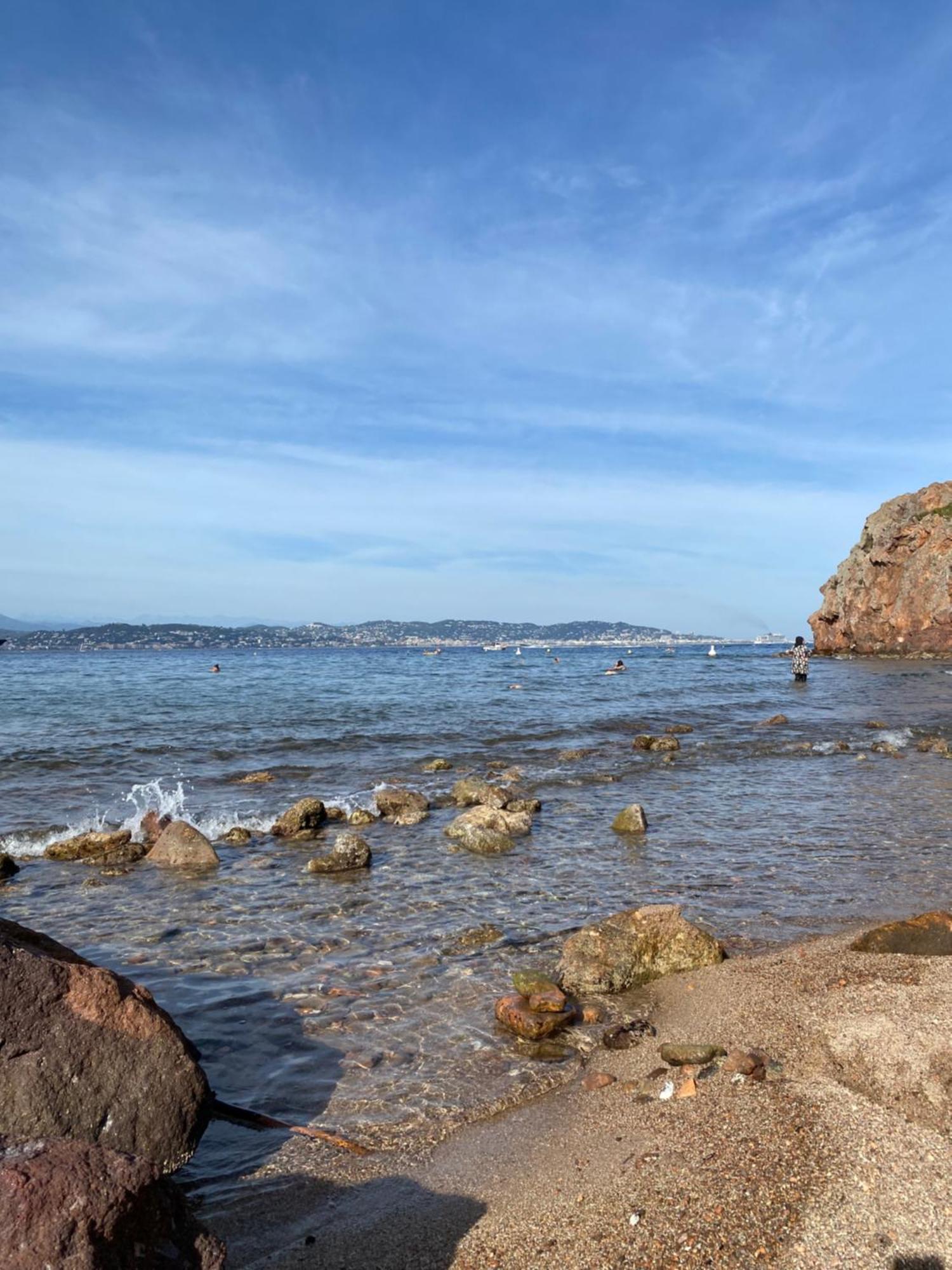 Bord De Mer, Terrasse, Tout A Pieds Cannes Eksteriør bilde
